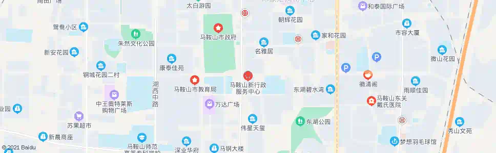 马鞍山行政服务中心_公交站地图_马鞍山公交_妙搜公交查询2025