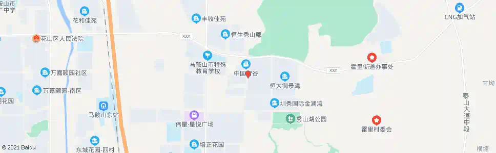 马鞍山秀山湖壹号西门_公交站地图_马鞍山公交_妙搜公交查询2025