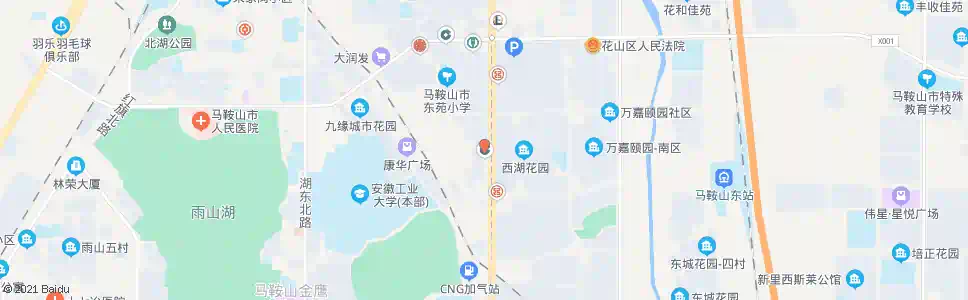 马鞍山华安证券(西湖花园)_公交站地图_马鞍山公交_妙搜公交查询2025