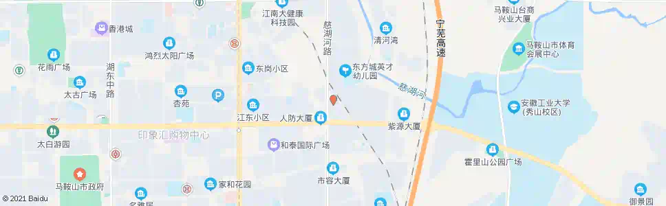 马鞍山慈湖河小区_公交站地图_马鞍山公交_妙搜公交查询2025