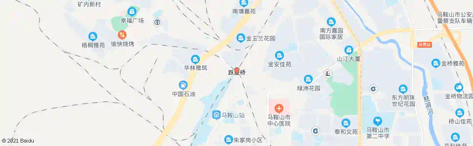 马鞍山跃进桥_公交站地图_马鞍山公交_妙搜公交查询2025
