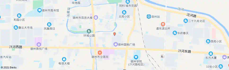 宿州星辰公司_公交站地图_宿州公交_妙搜公交查询2025