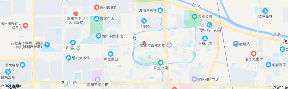 宿州西门口_公交站地图_宿州公交_妙搜公交查询2025