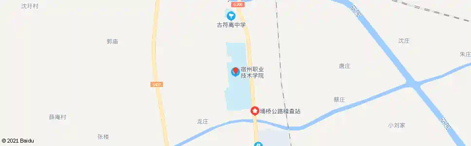 宿州职业技术学院_公交站地图_宿州公交_妙搜公交查询2025