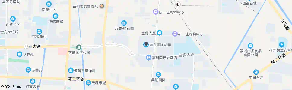 宿州南方国际花园开发区办公中心_公交站地图_宿州公交_妙搜公交查询2025