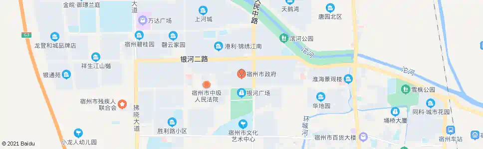 宿州区政府_公交站地图_宿州公交_妙搜公交查询2025
