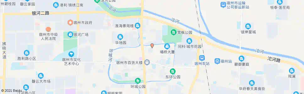 宿州环城北路_公交站地图_宿州公交_妙搜公交查询2025
