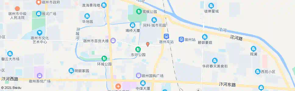 宿州联络街_公交站地图_宿州公交_妙搜公交查询2025