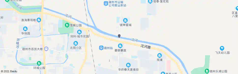 宿州沱河二桥_公交站地图_宿州公交_妙搜公交查询2025