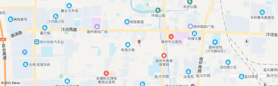 宿州胡家村_公交站地图_宿州公交_妙搜公交查询2025