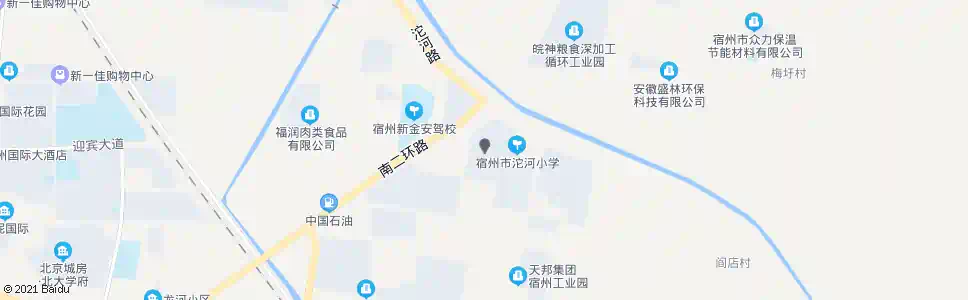 宿州沱河停车场_公交站地图_宿州公交_妙搜公交查询2025