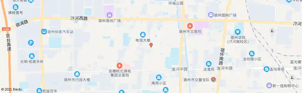 宿州交警一大队_公交站地图_宿州公交_妙搜公交查询2025