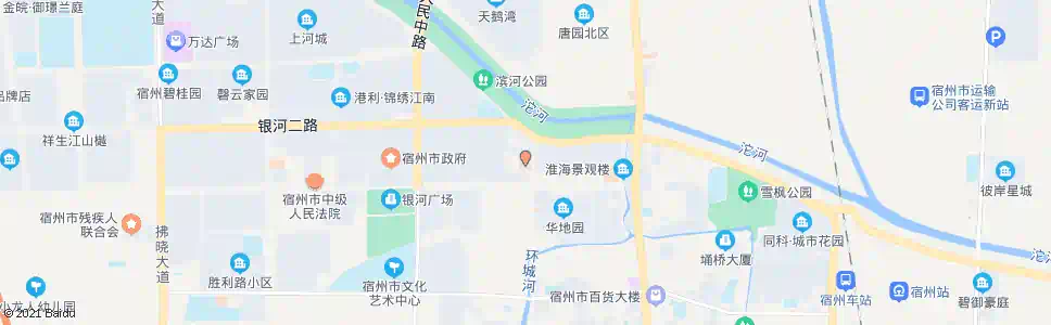 宿州银沱山庄(中医院)_公交站地图_宿州公交_妙搜公交查询2025