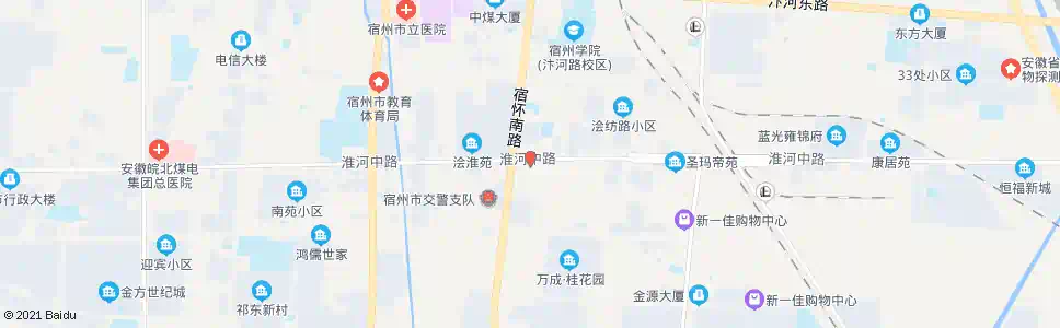 宿州南苑宾馆_公交站地图_宿州公交_妙搜公交查询2025