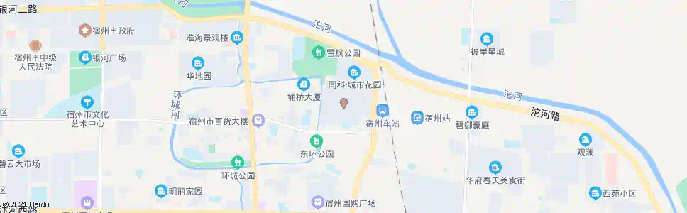 宿州北苑小区_公交站地图_宿州公交_妙搜公交查询2025