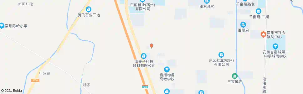 宿州开发区_公交站地图_宿州公交_妙搜公交查询2025