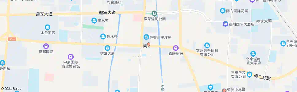 宿州武警支队_公交站地图_宿州公交_妙搜公交查询2025
