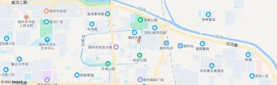 宿州环城东路_公交站地图_宿州公交_妙搜公交查询2025