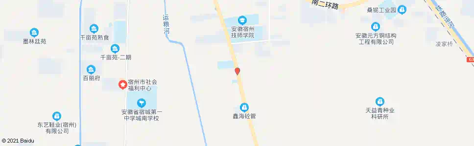 宿州前付_公交站地图_宿州公交_妙搜公交查询2025