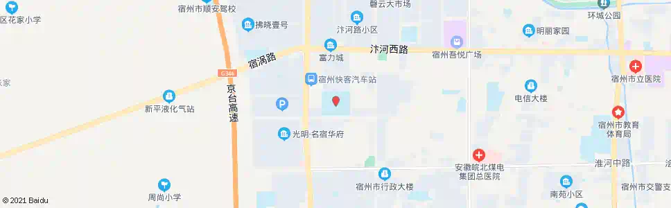 宿州安徽工程技术学校_公交站地图_宿州公交_妙搜公交查询2025