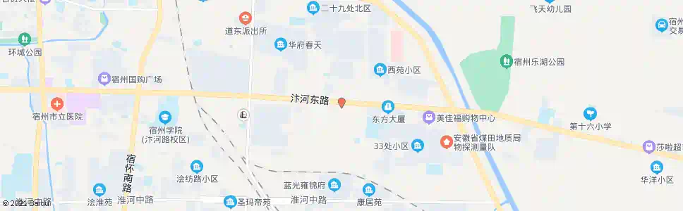 宿州东汽服务站_公交站地图_宿州公交_妙搜公交查询2025