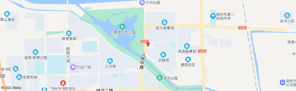 宿州天鹅湾_公交站地图_宿州公交_妙搜公交查询2025