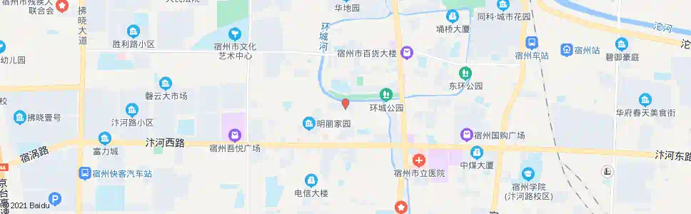 宿州裕城花园_公交站地图_宿州公交_妙搜公交查询2025