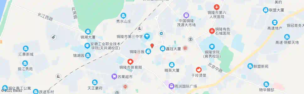 铜陵育才路_公交站地图_铜陵公交_妙搜公交查询2025
