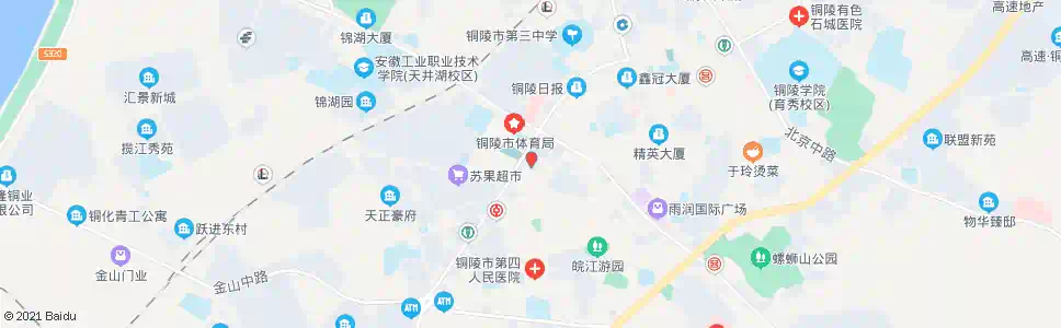 铜陵金牛商城(江南鞋城)_公交站地图_铜陵公交_妙搜公交查询2025