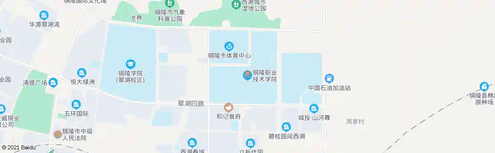 铜陵职业技术学院_公交站地图_铜陵公交_妙搜公交查询2025
