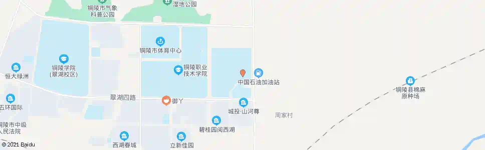 铜陵职教中心_公交站地图_铜陵公交_妙搜公交查询2025