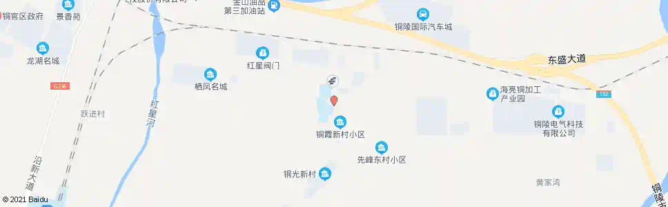 铜陵第五中学_公交站地图_铜陵公交_妙搜公交查询2025