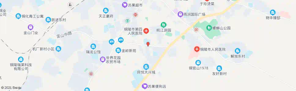 铜陵杨家山_公交站地图_铜陵公交_妙搜公交查询2025