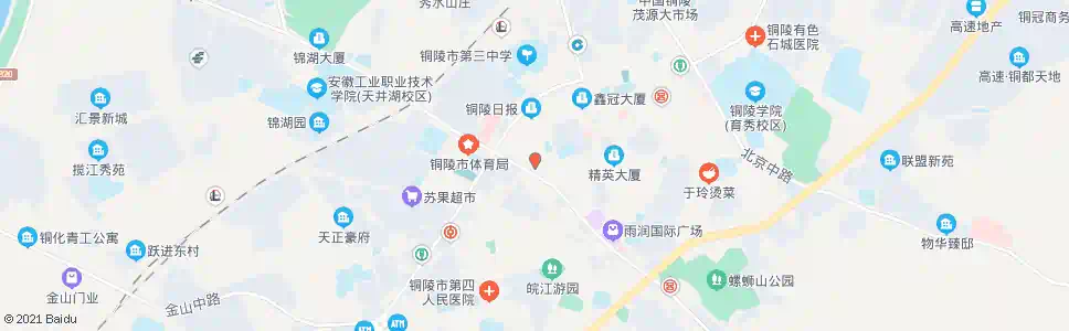 铜陵江南鞋城_公交站地图_铜陵公交_妙搜公交查询2025