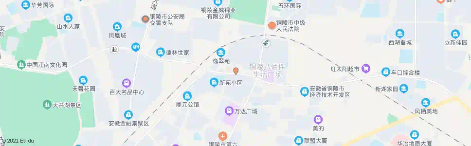 铜陵谢家垄_公交站地图_铜陵公交_妙搜公交查询2025