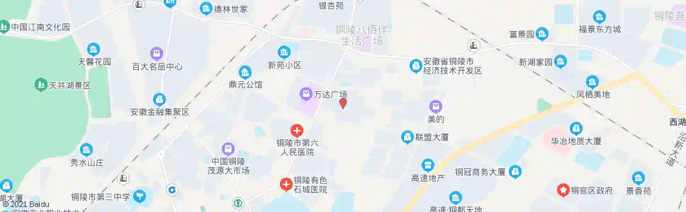 铜陵国际华城_公交站地图_铜陵公交_妙搜公交查询2025