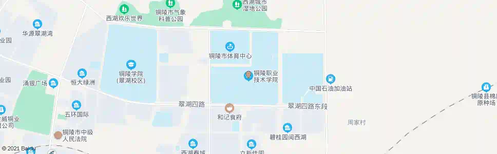 铜陵市经济技术学校_公交站地图_铜陵公交_妙搜公交查询2025