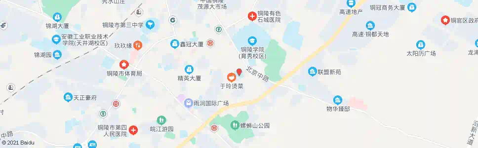 铜陵田家炳小学_公交站地图_铜陵公交_妙搜公交查询2025