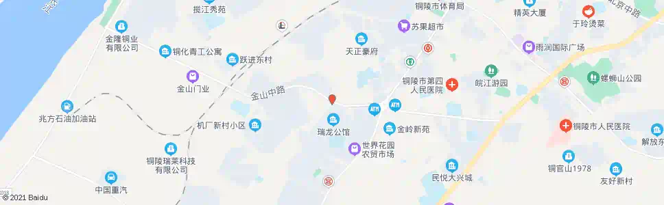 铜陵丝绸厂_公交站地图_铜陵公交_妙搜公交查询2025