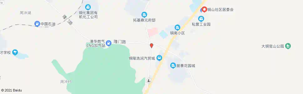 铜陵八一二队_公交站地图_铜陵公交_妙搜公交查询2025