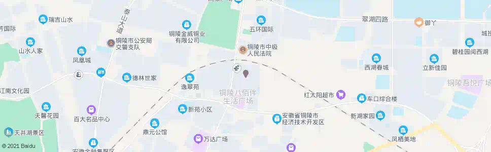铜陵柏庄春暖花开_公交站地图_铜陵公交_妙搜公交查询2025