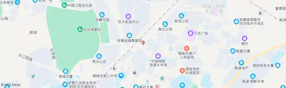 铜陵铜陵西站_公交站地图_铜陵公交_妙搜公交查询2025