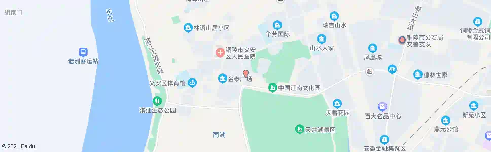 铜陵观湖小区_公交站地图_铜陵公交_妙搜公交查询2025