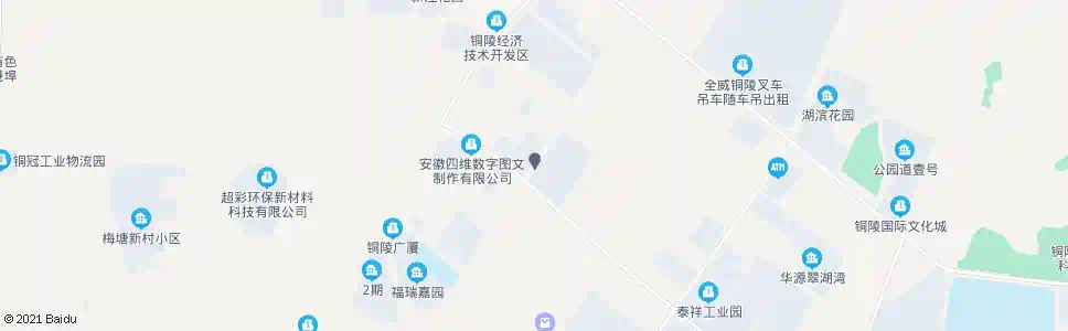 铜陵翠湖四路口_公交站地图_铜陵公交_妙搜公交查询2025