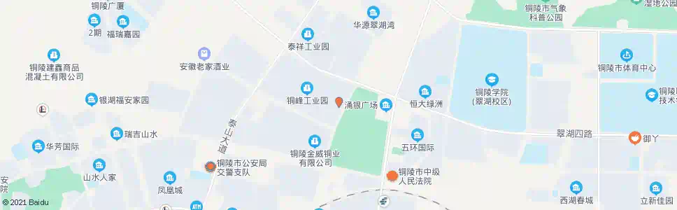 铜陵公安局_公交站地图_铜陵公交_妙搜公交查询2025