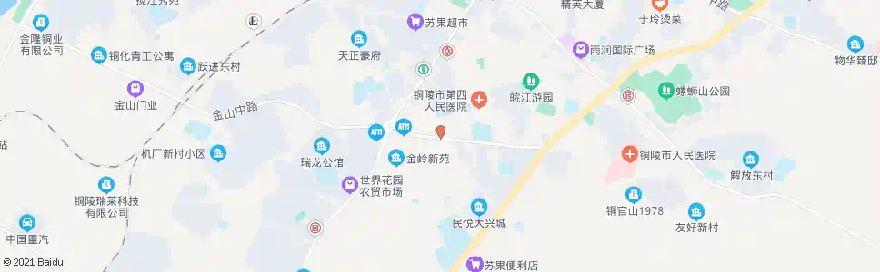 铜陵布衣市场_公交站地图_铜陵公交_妙搜公交查询2025