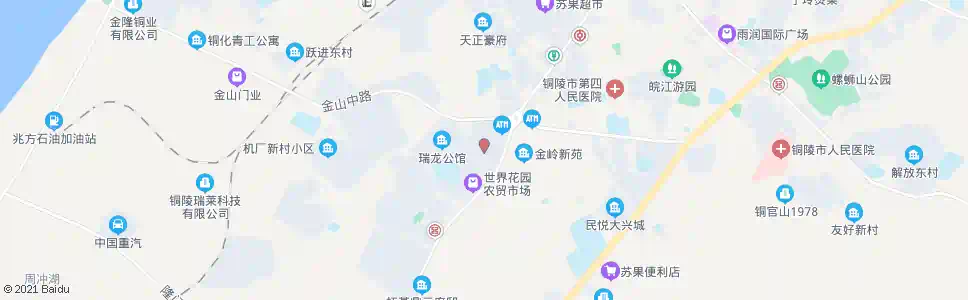 铜陵世界花园_公交站地图_铜陵公交_妙搜公交查询2025