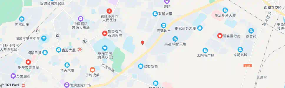 铜陵中南建材市场_公交站地图_铜陵公交_妙搜公交查询2025