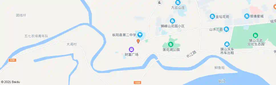 铜陵枞阳二中_公交站地图_铜陵公交_妙搜公交查询2025