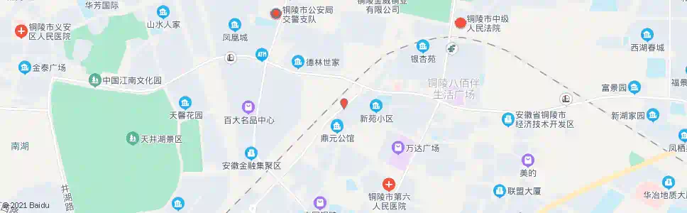 铜陵新苑小区_公交站地图_铜陵公交_妙搜公交查询2025